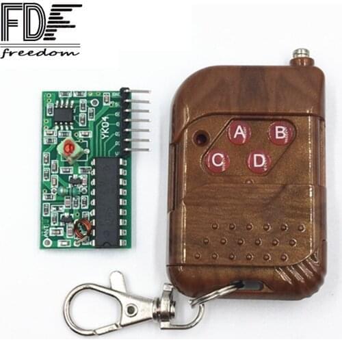 1set IC 2262/2272 4 CH 315Mhz Key NEW Wireless Remote Control Kits Original Receiver module