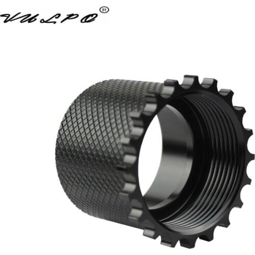 VULPO Airsoft Lightweight aluminum alloy Barrel Nut for Tactical MI Handguard Rail System