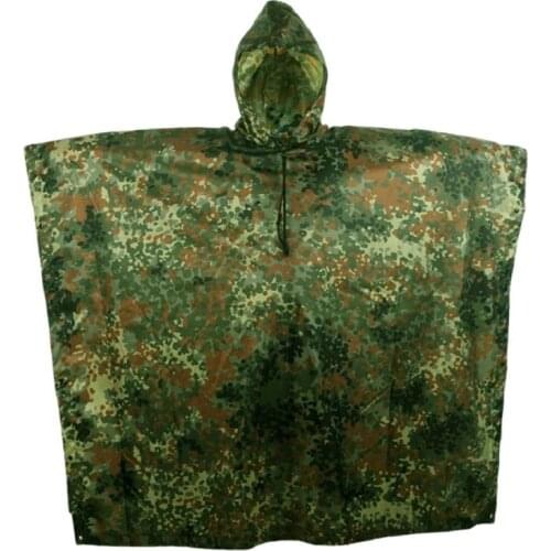 Outdoor Tactical Camouflage Tactical Cape Raincoat Poncho