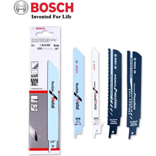Bosch Professional Reciprocating Saw Blade,1 pc Metal Cutting,Saber Saw Blade,Electric Saw Saber,Saw Wood/Concrete /Sabre/Steel