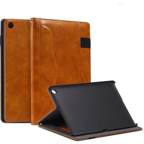 Smart Case For Huawei MediaPad T3 10 9.6" Tablet Cover Flip Stand PU Leather for Huawei T3 10 T310 AGS-L09 W09 Hand Strap Cover