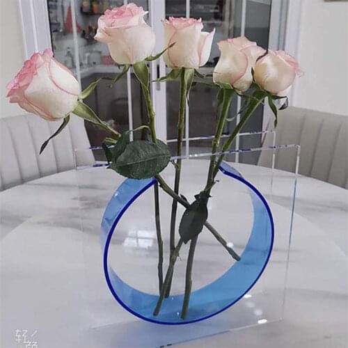 Vase Creative Home Decoration Crafts Decorative Vase Home Transparent Vase