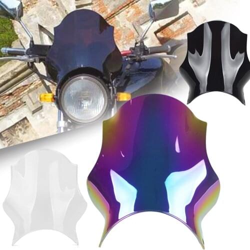 For YAMAHA V-Max VMAX 1200 Honda CB 400 600 750 900 CB919 CB250 Hornet Motorcycle Wind screen Deflectors Windshield Protector