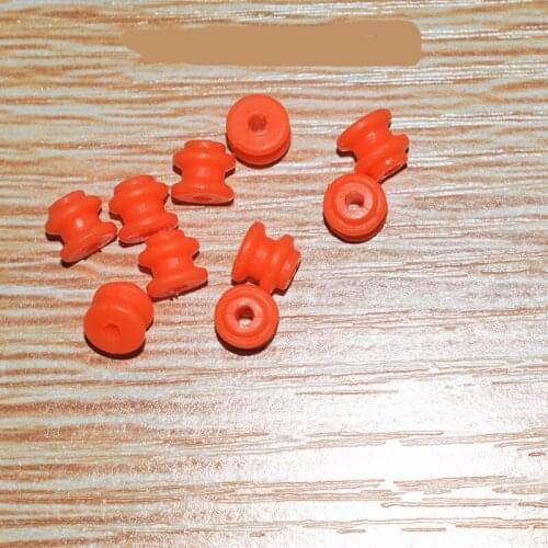 10/100pcs soft pulley /easy assembly/2mm hole/ spindle pulley / Technology production model / plastic gear wheel/toy part