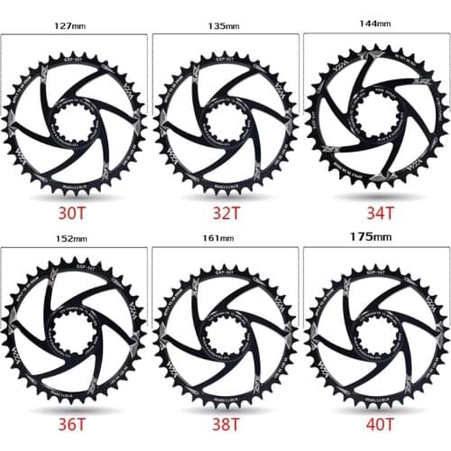 448D MTB Gxp Bicycle Crank Fixed Gear 30T 32T 34T 36T 38T 40T Chainring Chainwhee for Sram Gx X01 X1 X9 Gxp Crankset 3mm Off