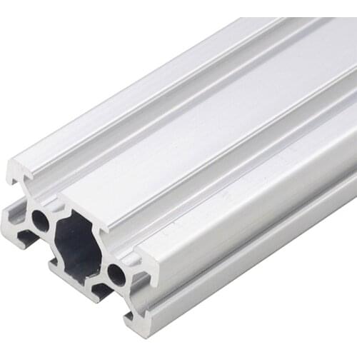 1PC 2040 European Standard Industrial Aluminum Profile 100-800mm Length Linear Rail for DIY 3D Printer CNC