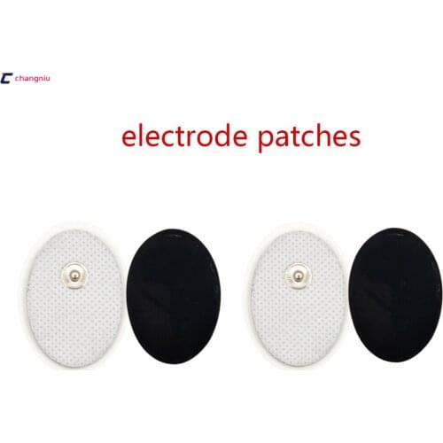 Freeshipping 30pcs/lot (15 Pairs) good quality Mini white Electrode Pads for Tens Acupuncture,massager and slimming electric