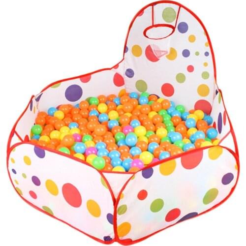 Kids Tent Game House Six-sided Cloth Ocean Ball Pool Foldable Portable Outdoor Play Tent Without Ball Piscine A Balle Brightly