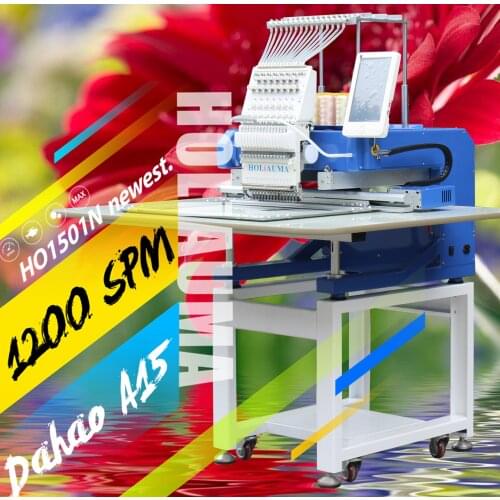 HO1201 Cheap Hot sale One head Computerized Multi Needle Hat, Quilting Embroidery Machine Price in Malaysia