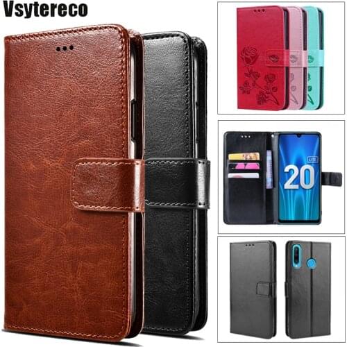 Leather Case for Huawei P30 Lite Honor 20S 20 Lite Pro Book Stand Flip Wallet Cover MAR-LX1M MAR-LX1H Phone Case HRY-LX1T Coque