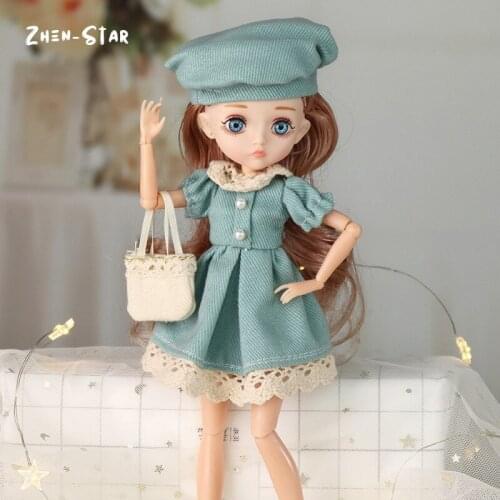 Princess Doll Children Play Toys BJD Doll Toys for Girls Dolls for Girls Brithday Gift for Girls Bjd Doll Full Set Small Dolls