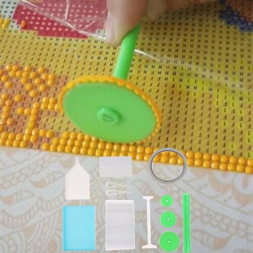 Multipurpose Point Drilling Tool Point Drill Pen With Wheel Diamond Painting Cross Stitch Fast Finish Painting Aceessries