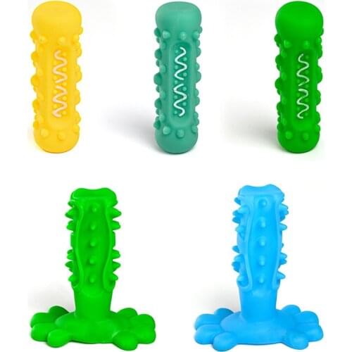New Dog Toothbrush Toys for Dogs Interactive Toy Training Teeth Cleaning Durable Small Medium Large Dog Puppy Chewing