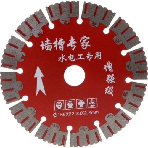 156mm Saw Blade Dry Cut Disc Super Thin for Marble Concrete Porcelain Tile Granite Quartz Stone fit for Cutters Cutting HX6D