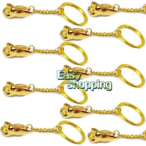 Dental Clinic Gift Cartoon Teeth Keychain Dentist Decoration Key Chains 10Pc/Set