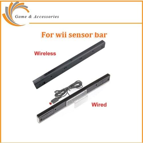 3pcs 5pcs Wired Wireless Infrared IR Signal Ray Sensor Receiver Bar For Wii Bluetooth Sensor Remote Bar Receiver Holder For Wii