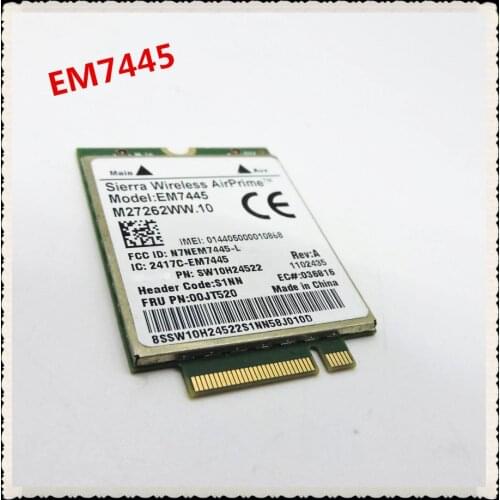 Sierra Wireless AirPrime EM7445 LTE-FDD LTE-TDD HSPA+ 3G 4G WWAN Network Card
