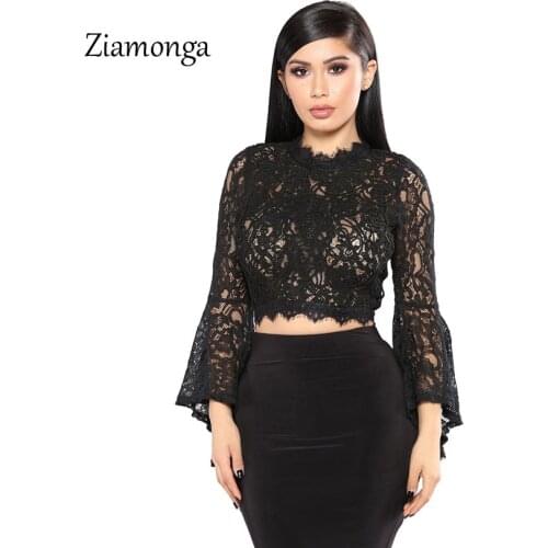 Прозрачные блузки Ziamonga China At AliExpress