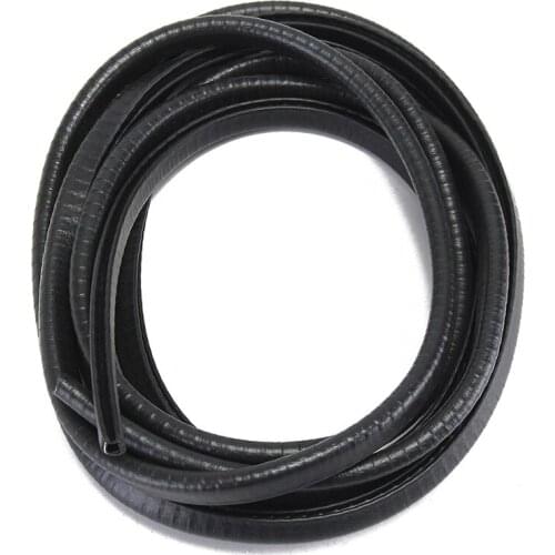 13ft 4m Car Door Edge Protector U-shaped Rubber Trim Moulding Strip Seal 10x7MM