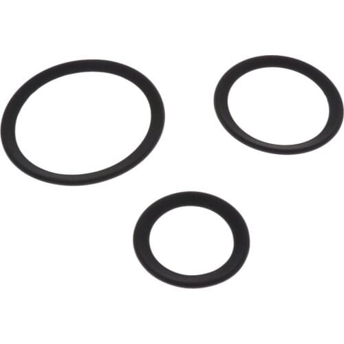 2 Pcs Black Saxophone Noise Ring Silencer Ring Sax Dampener