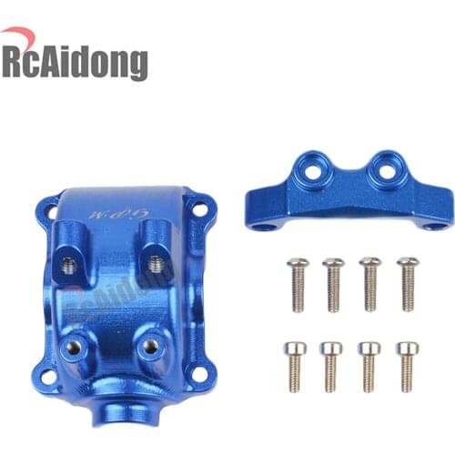 1/10 RC TT-02 Aluminum Gearbox Cover w/Upper Arm Mount Set Tamiya TT02/TT02D Upgrade parts