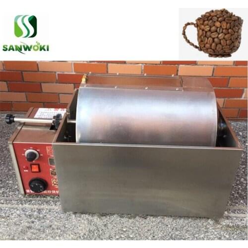 Automatic 20L capacity electric chestnut roasting machine coffee roaster stainless steel peanut baking machine soybean baker