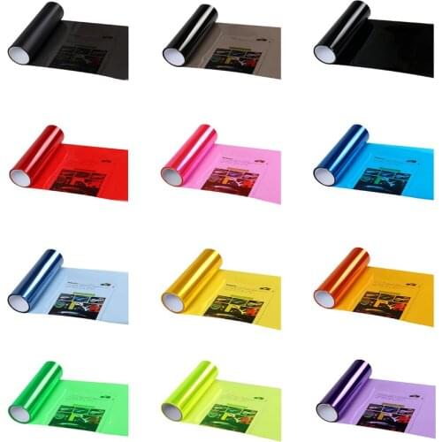 Car Headlight Taillight Tint Vinyl Unique Film Sticker Car Headlight Color Changing Film Taillight Fog Light Sticker