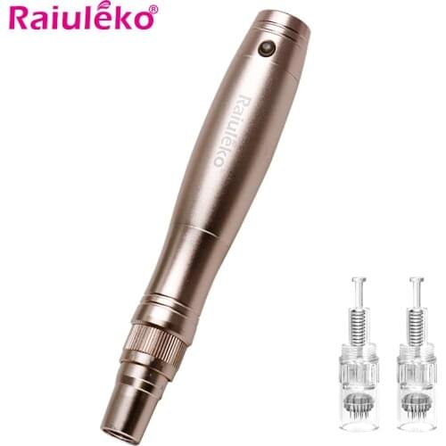 Derma Rolling Pen MYM Microneedling Pen Micro Screw Port Needle Cartridge BB Glow Device Wired Electric Derma Tools MTS