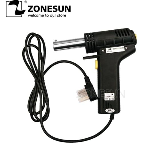 ZONESUN Mini Handle Electric Iron Cake Mark Mark Gilt Leather Wood Branding Machine Stamping Embossing Electric Soldering Iron