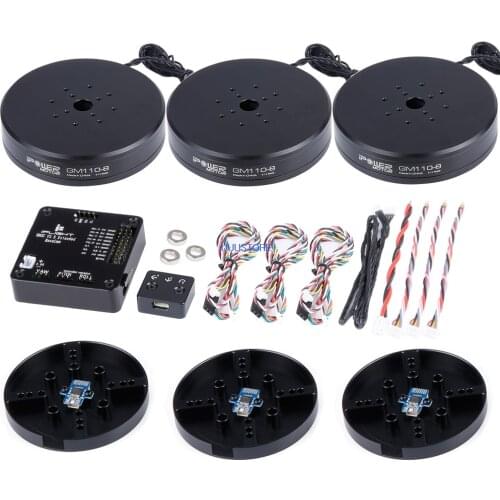 Iflight Ipower AlexMos 32 BIT Extended BGC with GM110-8 150T brushless gimbal motor with A5048a Encoder Combo Set For 5D2 / 5D3
