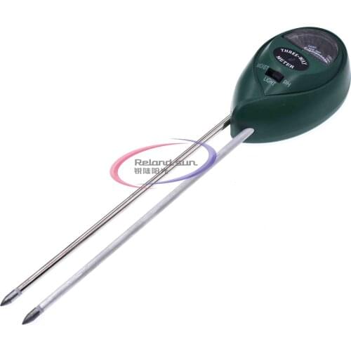 3 in 1 soil PH water moisture meter Acidity humidity sunlight garden plants Flowers moist tester instrument tool 15%OFF