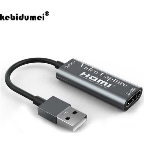 Mini USB 2.0 Capture Card For PS4 Game DVD Camcorder HD Camera Recording HDMI-compatible Video Capture Grabber Record Box