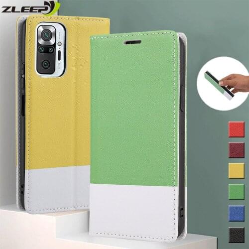 Luxury Leather Flip Case For Xiaomi Poco X3 M3 F3 11i 10T Lite Redmi Note 10S 10 9 9S K40 Pro Max Wallet Cards Slot Phone Cover