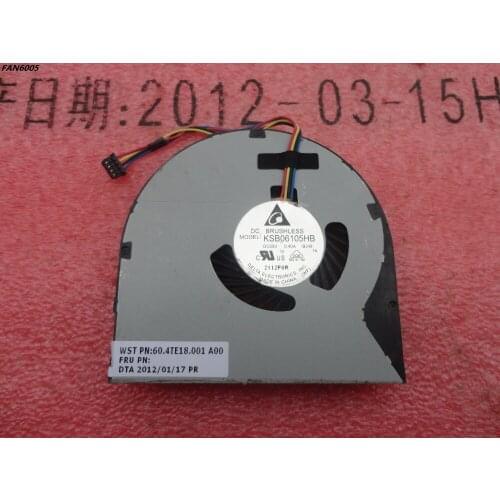 Laptop cooler CPU cooling fan for LENOVO B480 B480A B485 B490 M490 M495 E49 V480 V580 B580 M590 M590S cpu fan KSB06105HB -BJ49