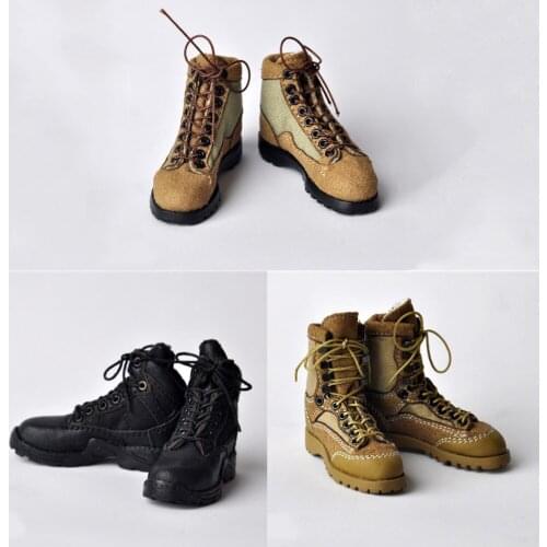 1/6 Scale Male Shoes Hiking Combat Soldier Figure Boots Accessory For 12" Action Figures Doll Model