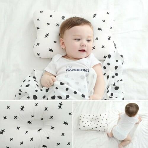New Toddler Baby Infant Newborn Sleep Positioner Support Pillow Cushion Prevent Flat Head Baby Pillow