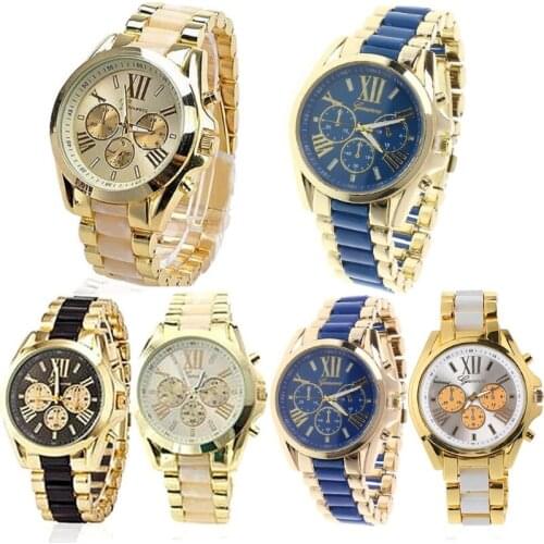 New Fashion Luxury Classic Men Stainless Steel Quartz Analog Wrist Watch