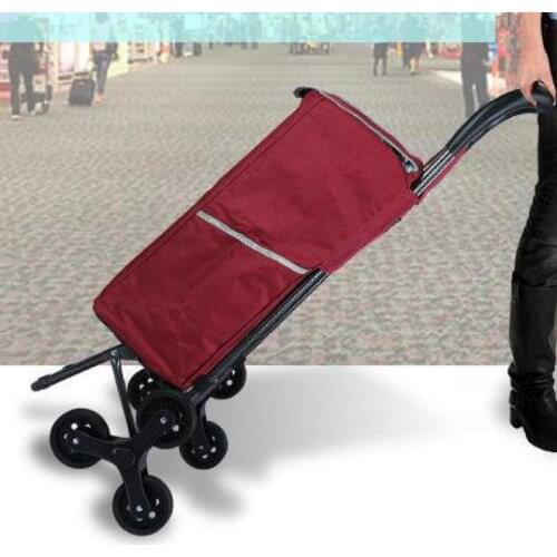 Portable Folding Simple Shopping Cart For The Elderly, Grocery Shopping Cart, Small Cart, Small Cart For The Elderly, Trolley Ca
