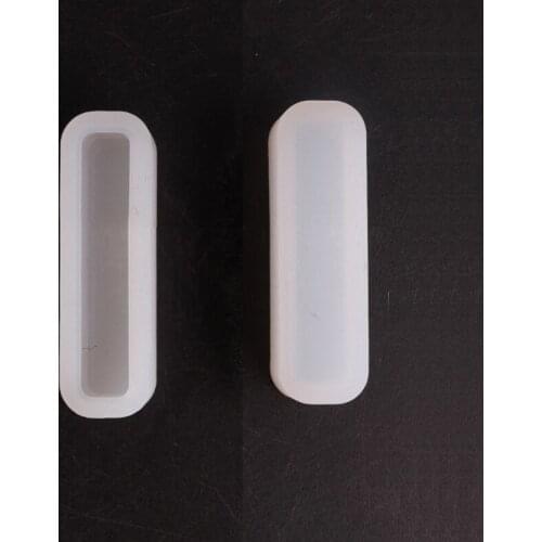 Crystal Epoxy Pendant Strip Silicone Mold Ornaments Diy Rectangle Ogan Mold