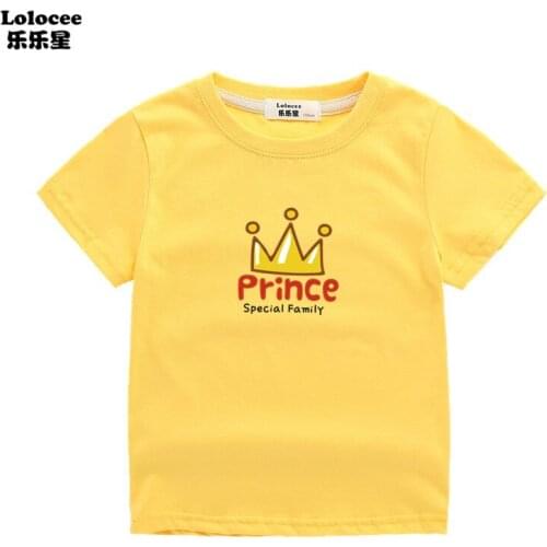 Prince Shirt for Boys Crown Gift for Son Little Boys Toddler Infant Kids Tshirt