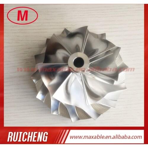 S400 174513 80.30/111.10mm 7+7 blades high performance turbo billet/milling/aluminum 2618 compressor wheel for racing