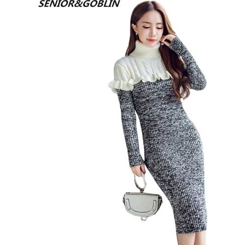 SENIOR&GOBLIN Fashionable Sheath Dresses