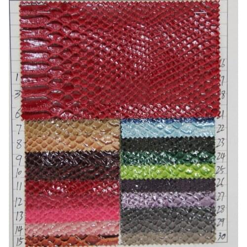 Snake Print high light synthetic PU leather Mobile phone case leather serpentine factory wholesale free shipping/ cheap