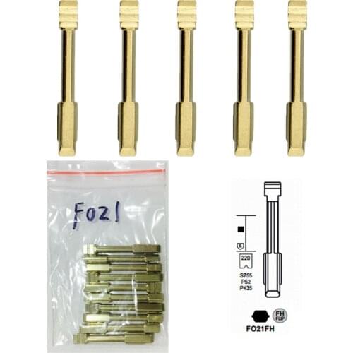 10Pcs/Lot High quality KEYDIY Flip Folding Remote Key Metal Uncut Blank FO21 KD Blade For Ford Mondeo