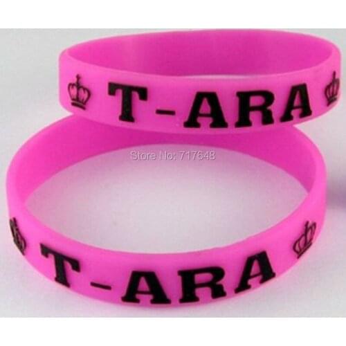 100pcs TARA wristband silicone bracelets free shipping by FEDEX