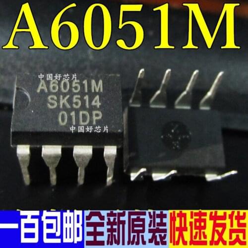 A6051m STR-A6051M Direct Plug Dip7 Offline PWM Switching Power Supply Chip Brand New & Original