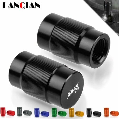 For Yamaha XMAX 250 Motorcycle Aluminum Wheel Tire Valve Stem Caps Airtight Covers tracer XMAX 250 XMAX-250 2017 2018 2019