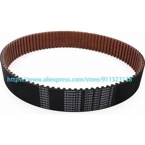 Good Quality Tajima Embroidery Machine Spare Parts Genuine Japanese MBL Trimming Belt S5M 475 Width 25mm