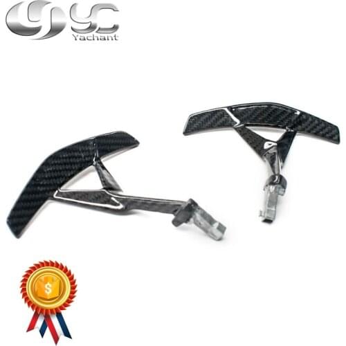 Car-Styling Dry Carbon Fiber Steeing Shifter Paddle Fit For 2011-2014 2011-2017 Aventador Shift Paddle Replacement