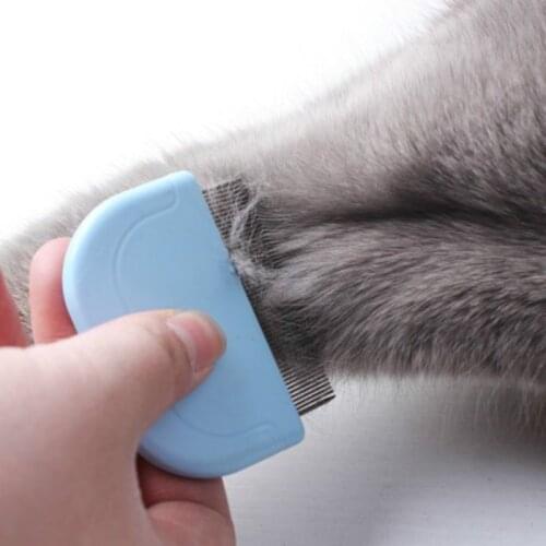 Fashion Lice Flea Removal Comb Pet Cleaning Supplies Dog Grooming Cat Fine-toothed Combs Pet Dog Brush@02